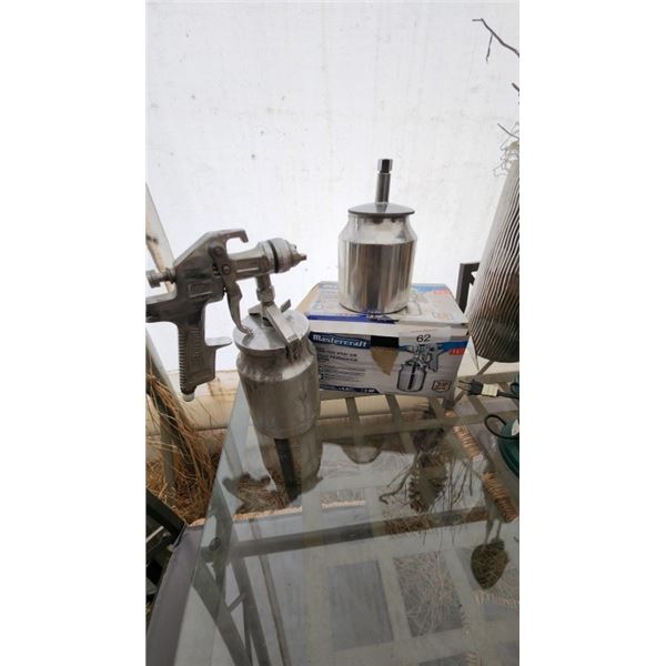 Mastercraft siphon feed spray gun