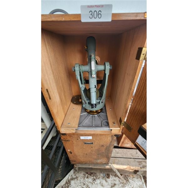 Keuffel & Esser jig transit w/case