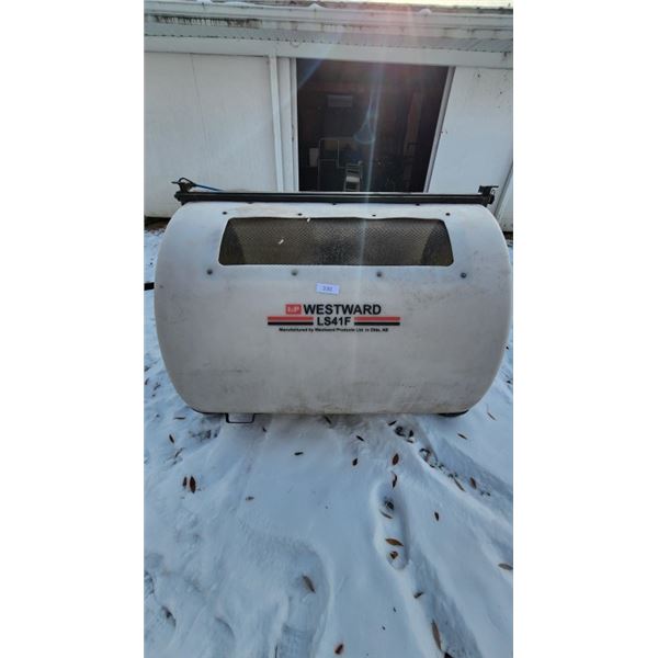Gas power Westward LS41F lawn sweeper
