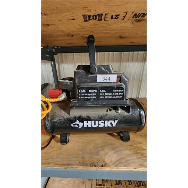 Husky 2 gal compressor