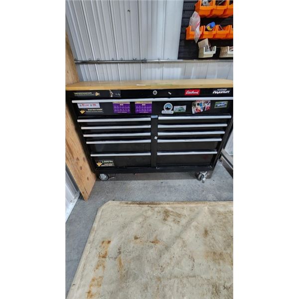 Mastercraft maximum tool box/work bench