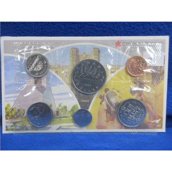 1984 Canadian Uncirculated 6 Coin Set