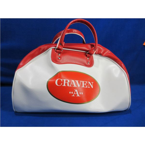 Rare 1960s Vintage Cigarette Advertising Craven "A" Gym Bag