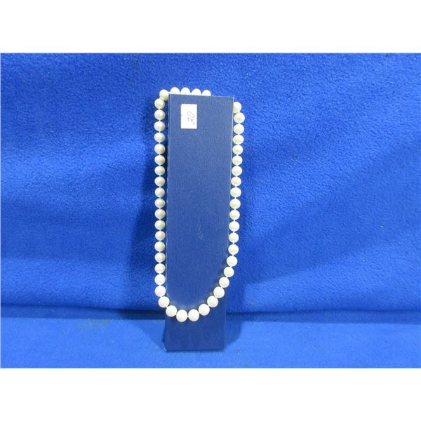 Pearl Choker - 18" with 14 Karat Gold Clasp