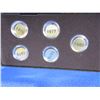 Image 3 : Velvet Coin Display Box - Box Only, No Coins - 14.5" x 4" x 1/2"