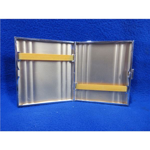 Vintage German Alpacca Hoka Silver Plate Cigarette Case