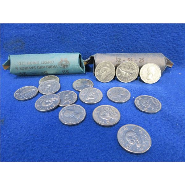 Canadian Nickels - 1950's & 1960's - 97 Total