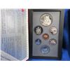Image 1 : 1990 Canadian Double Dollar 7 Proof Set with .500 Silver Dollar