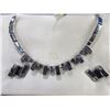 Image 2 : Vintage Le Roy Alaska Black Diamond Necklace & Earrings
