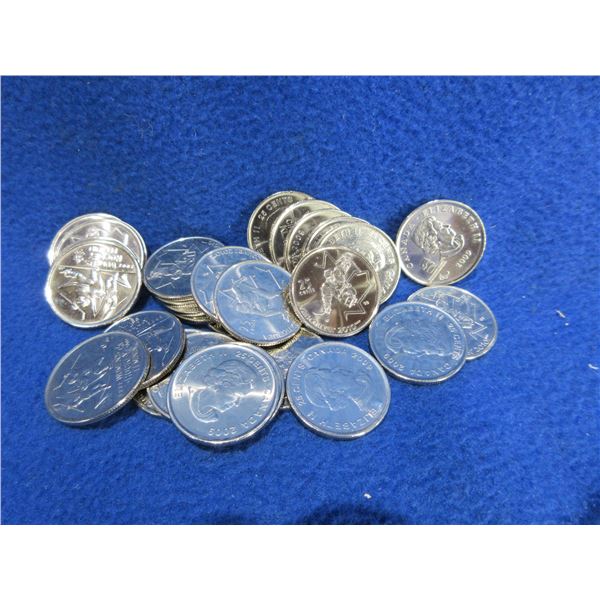 29 Canadian Quarters - Assorted Commemorative Issues