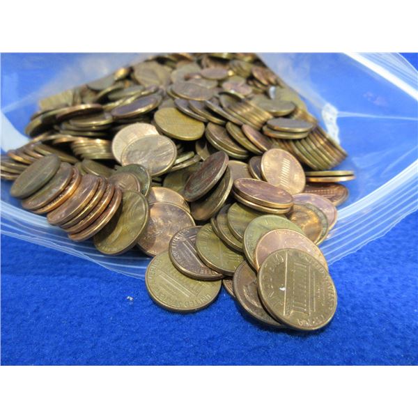 Bag of USA Pennies - Various Dates - 1732 Gram Total Weight