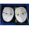 Image 2 : Ceramic Mardi Gras Masks - Set of Two
