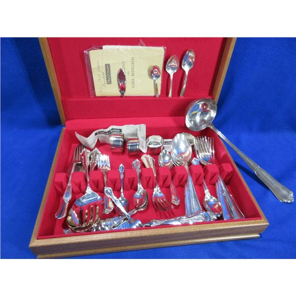 Vintage 1950 Bruckmann Silver Plated Flatware