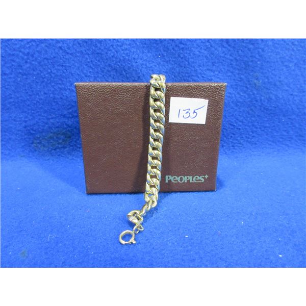 7" Bracelet - Possibly Gold Plated - 10.3 Grams