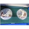 Image 2 : 1985 Two $20 Coin Proof Set - .925 Silver
