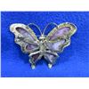 Image 2 : Vintage Enamel & Rhinestone Butterfly Brooch
