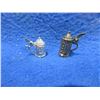 Image 1 : Miniature Steins - Set of Two - 4.1 Grams Total Weight