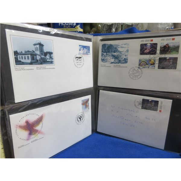 Album- First Day Covers - 1988-1993