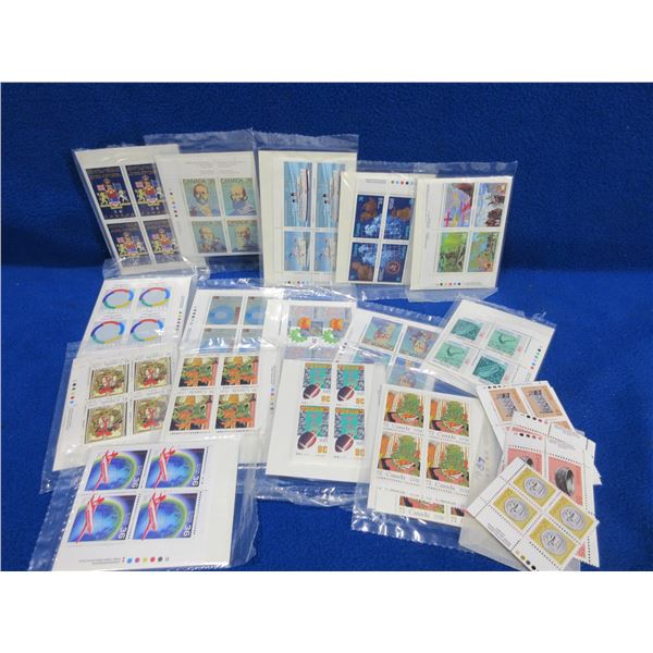 1987 Stamps - 15 Packages of Assorted Denominations