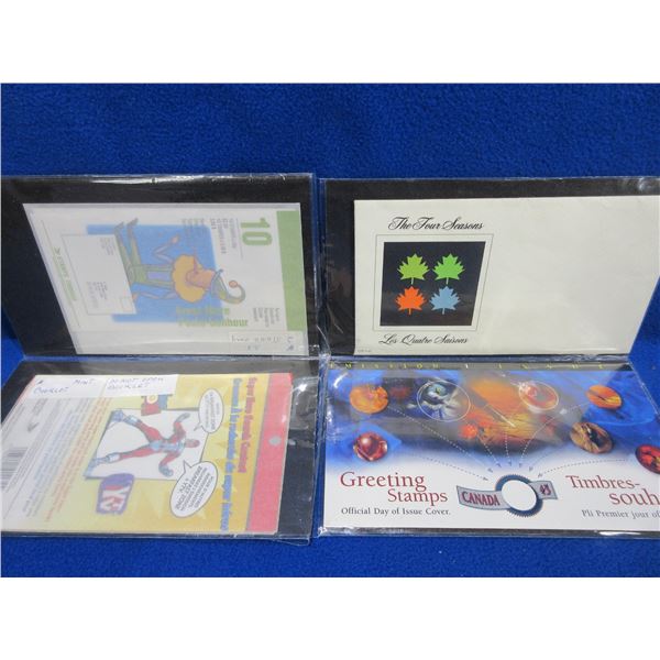 Collector Stamps - Set of Two Pages - Double Sided