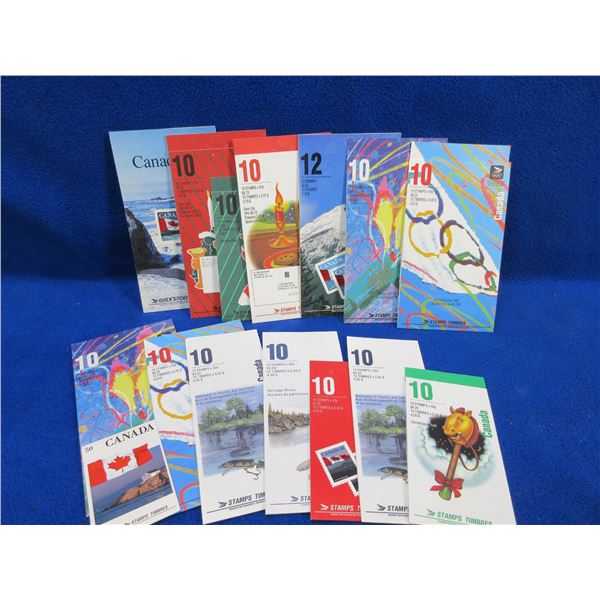 Canadian Stamps - 15 Books of 10