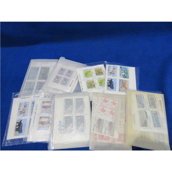 10 Packs of Assorted Stamps - Dated 1939 to 1990
