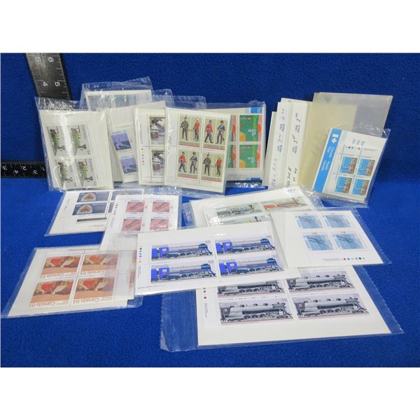 15 Packs of Inscription Corner Blocks and 6 Stamp Holders