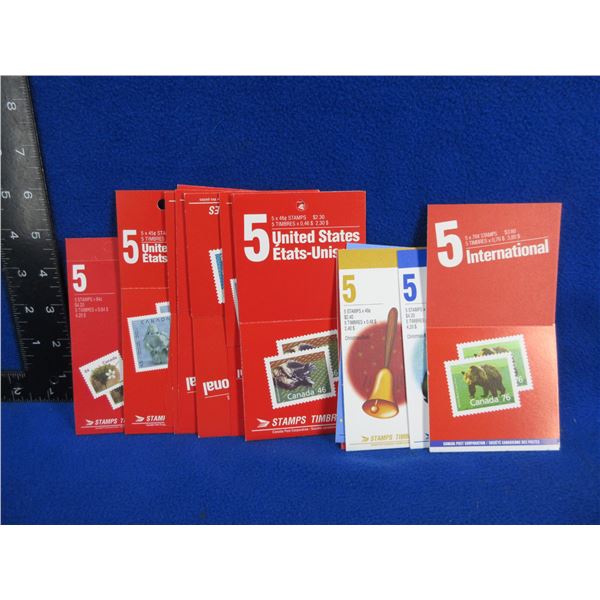 Set of 16 Books of Canadian Stamps