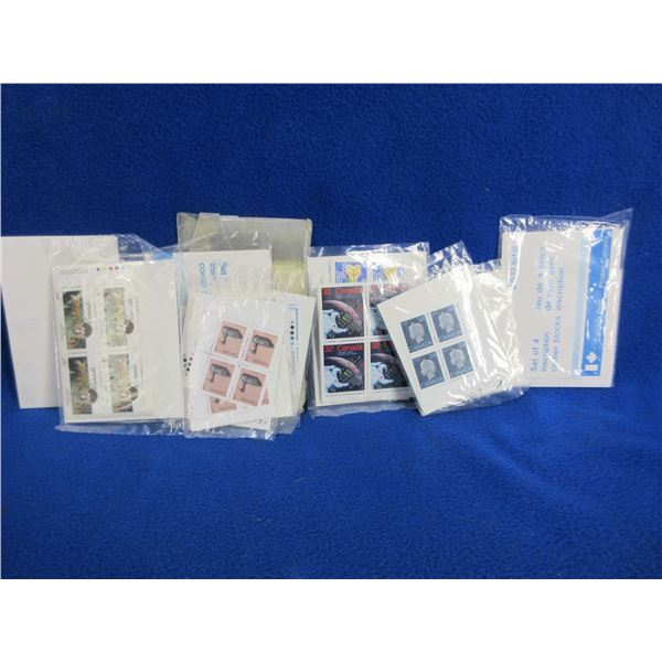 9 Packs of Inscription Corner Blocks,  Stamps and Holders