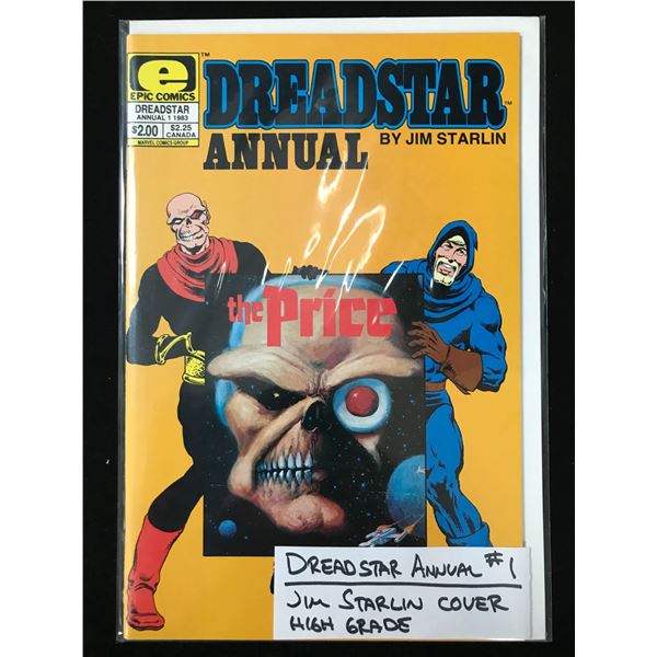 EPIC COMICS NO.1 DEADSTAR ANNUAL (JIM STARLIN COVER)