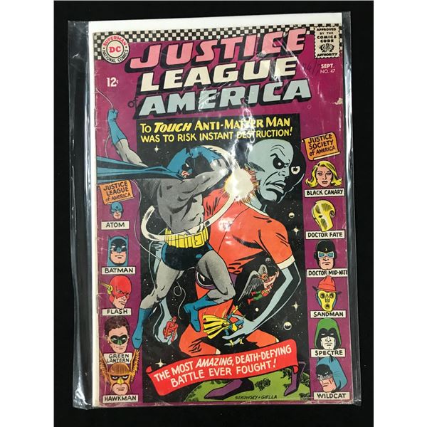 DC COMICS NO.47 JUSTICE LEAGUE OF AMERICA