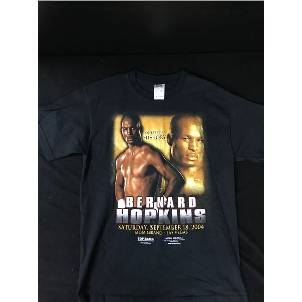 OFFICIAL BERNARD VS HOPKINS MGM GRAND FIGHT T SHIRT