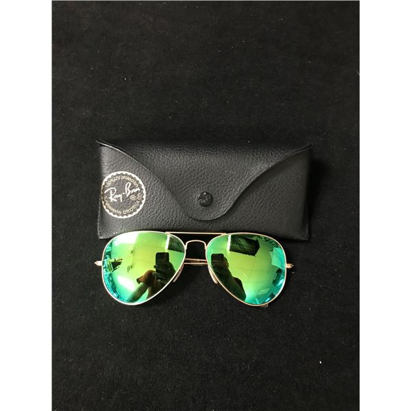 AUTHENTIC RAYBAN SUNGLASSES WITH CASE