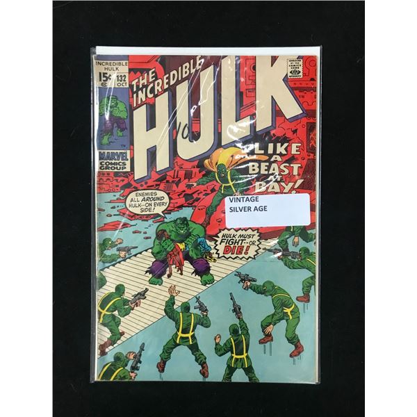 MARVEL COMICS THE INCREDIBLE HULK NO.132