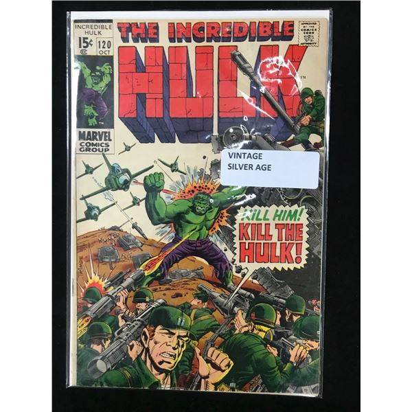 MARVEL COMICS THE INCREDIBLE HULK NO.120