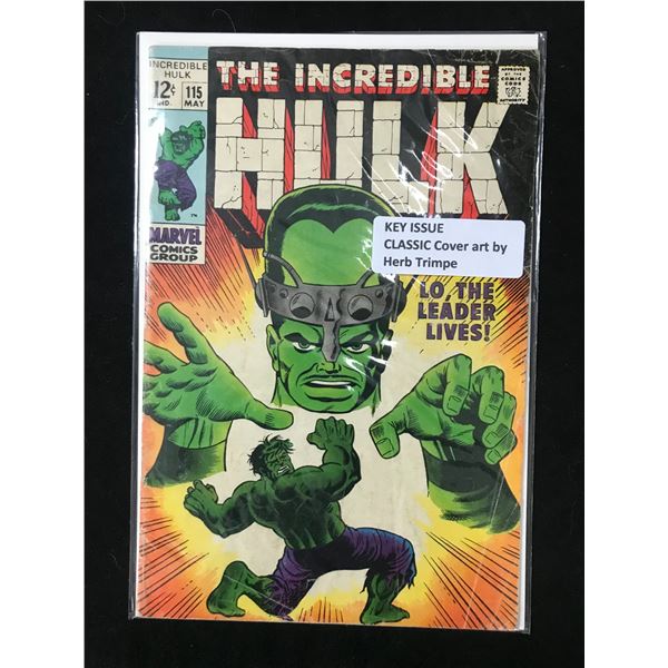 MARVEL COMICS THE INCREDIBLE HULK NO.115