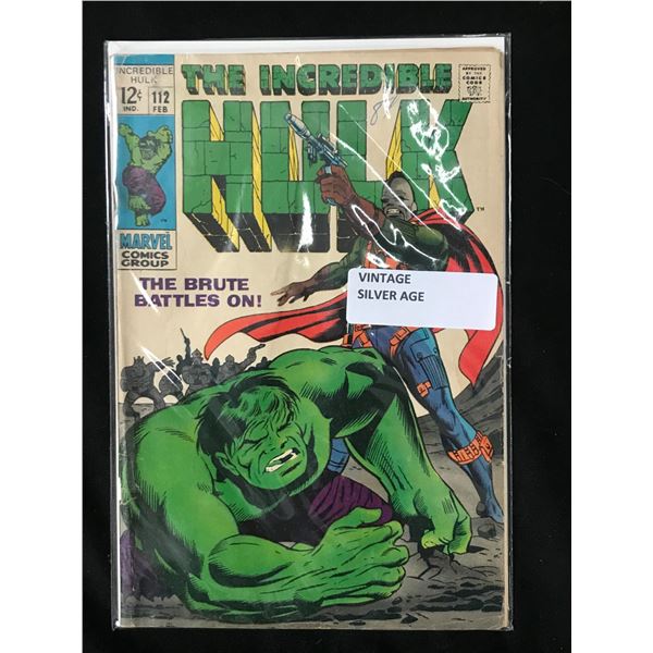 MARVEL COMICS THE INCREDIBLE HULK NO.112