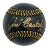 Image 1 : JOSE BAUTISTA SIGNED BLACK RAWLINGS BASEBALL (FROZEN POND COA)