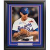 Image 1 : NOLAN RYAN SIGNED AND CUSTOM FRAMED TEXAS RANGERS 16 X 20 (BECKETT COA)