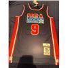 Image 3 : MICHAEL JORDAN SIGNED TEAM USA MITCHELL AND NESS BASKETBALL JERSEY (IPA COA)