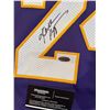 Image 2 : KOBE BRYANT SIGNED L.A LAKERS MITCHELL AND NESS BASKETBALL JERSEY (IPA COA)