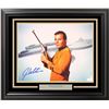 Image 1 : WILLIAM SHATNER SIGNED AND CUSTOM FRAMED STAR TREK 16 X 20 (JSA COA)