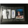 Image 1 : MUHAMMAD ALI SIGNED AND CUSTOM FRAMES 18 X 22 DISPLAY (JSA LOA)