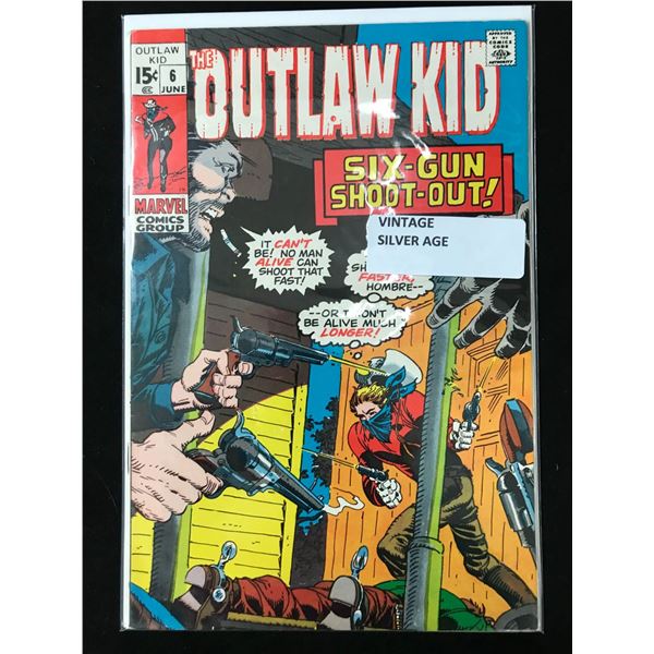 MARVEL COMICS NO.6 THE OUTLAW KID (VINTAGE SILVER AGE)