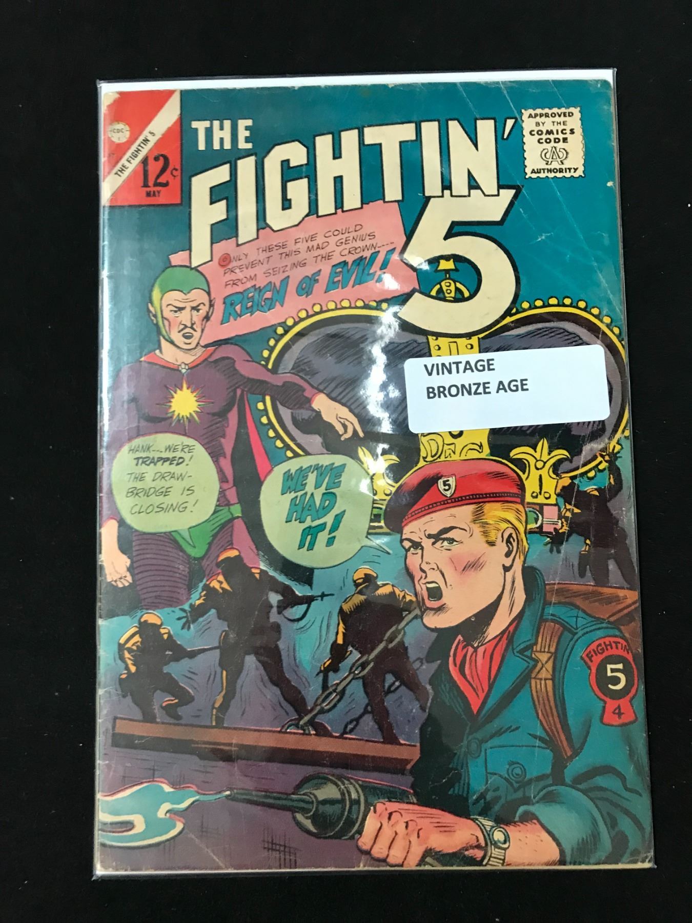 CDC COMICS THE FIGHTIN 5 (VINTAGE BRONZE AGE)