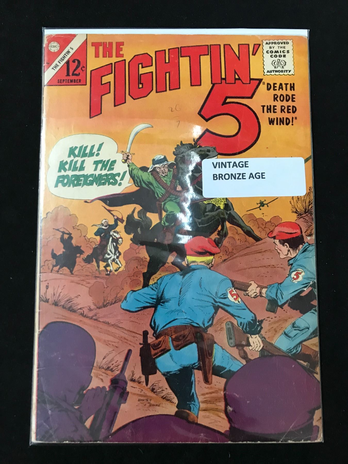 CDC COMICS THE FIGHTIN 5 (VINTAGE BRONZE AGE)