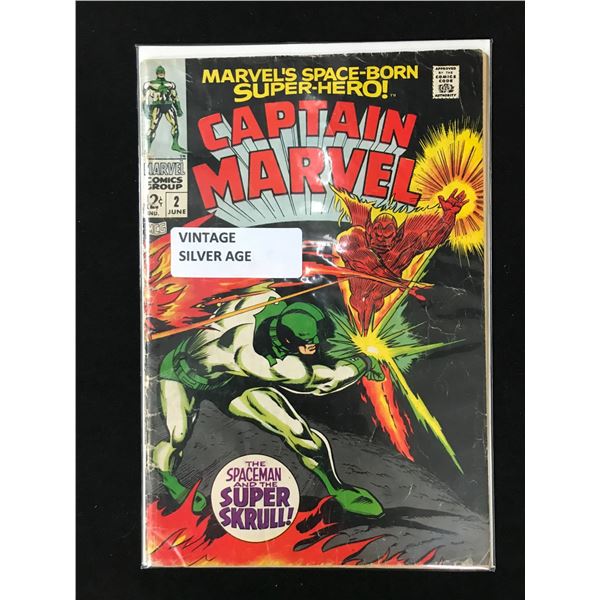 MARVEL COMICS NO.2 CAPTAIN MARVEL (VINTAGE SILVER AGE)