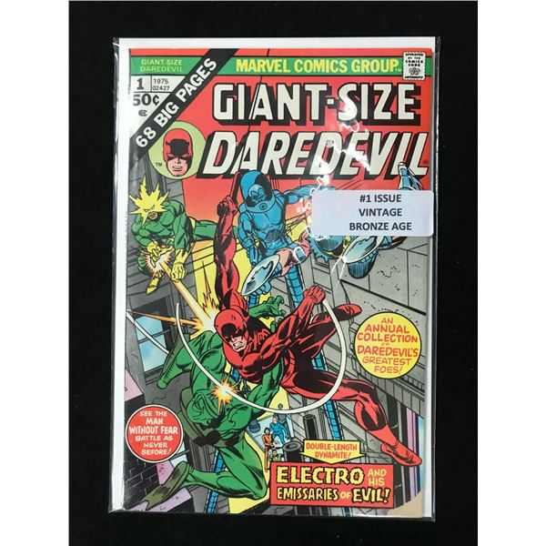 MARVEL COMICS NO.1 GIANT-SIZE DAREDEVIL (VINTAGE BRONZE AGE)