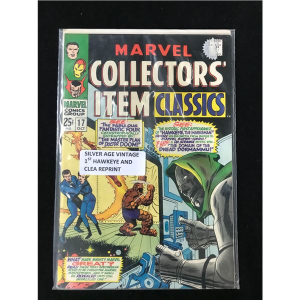 MARVEL COMICS NO.17 MARVEL COLLECTORS' ITEM CLASSIC (VINTAGE SILVER AGE)