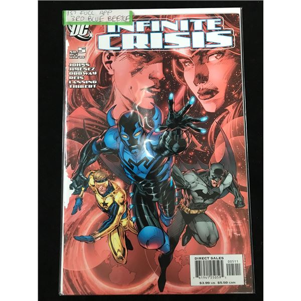 DC COMICS NO.5 INFINITE CRISIS (1ST FULL APP)